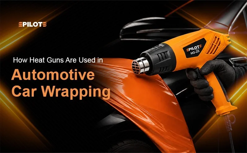 How Heat Guns Are Used in Automotive Car Wrapping